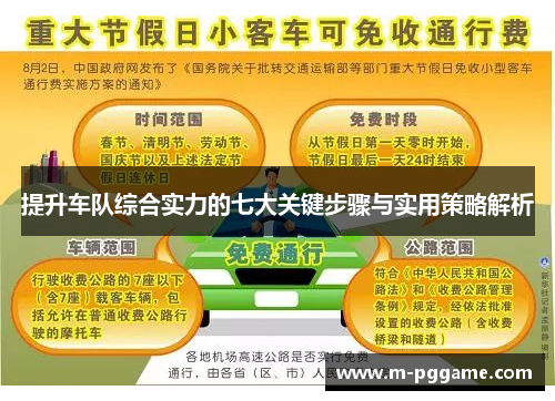 提升车队综合实力的七大关键步骤与实用策略解析